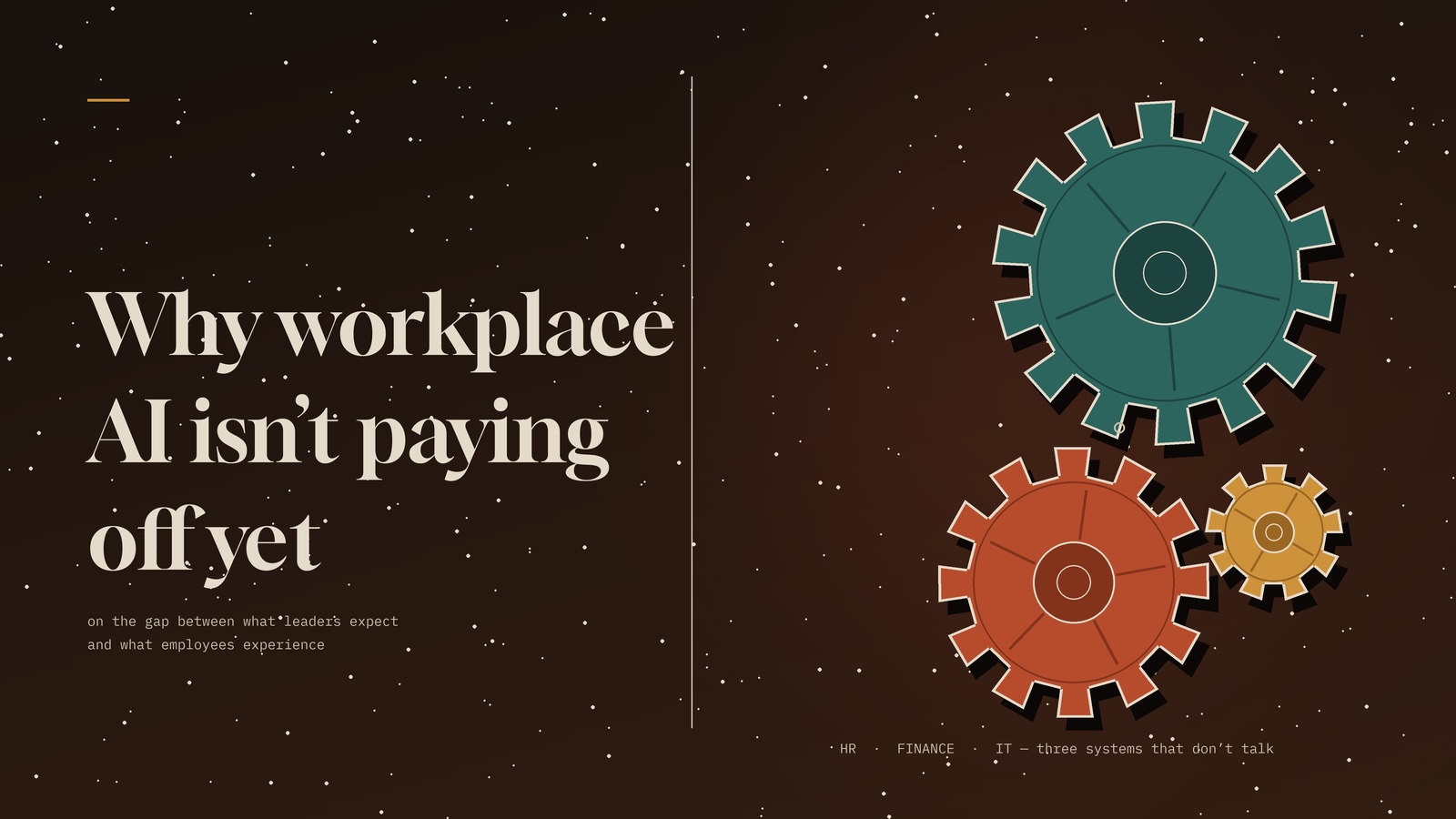 Workplace AI adoption: why it isn’t paying off yet