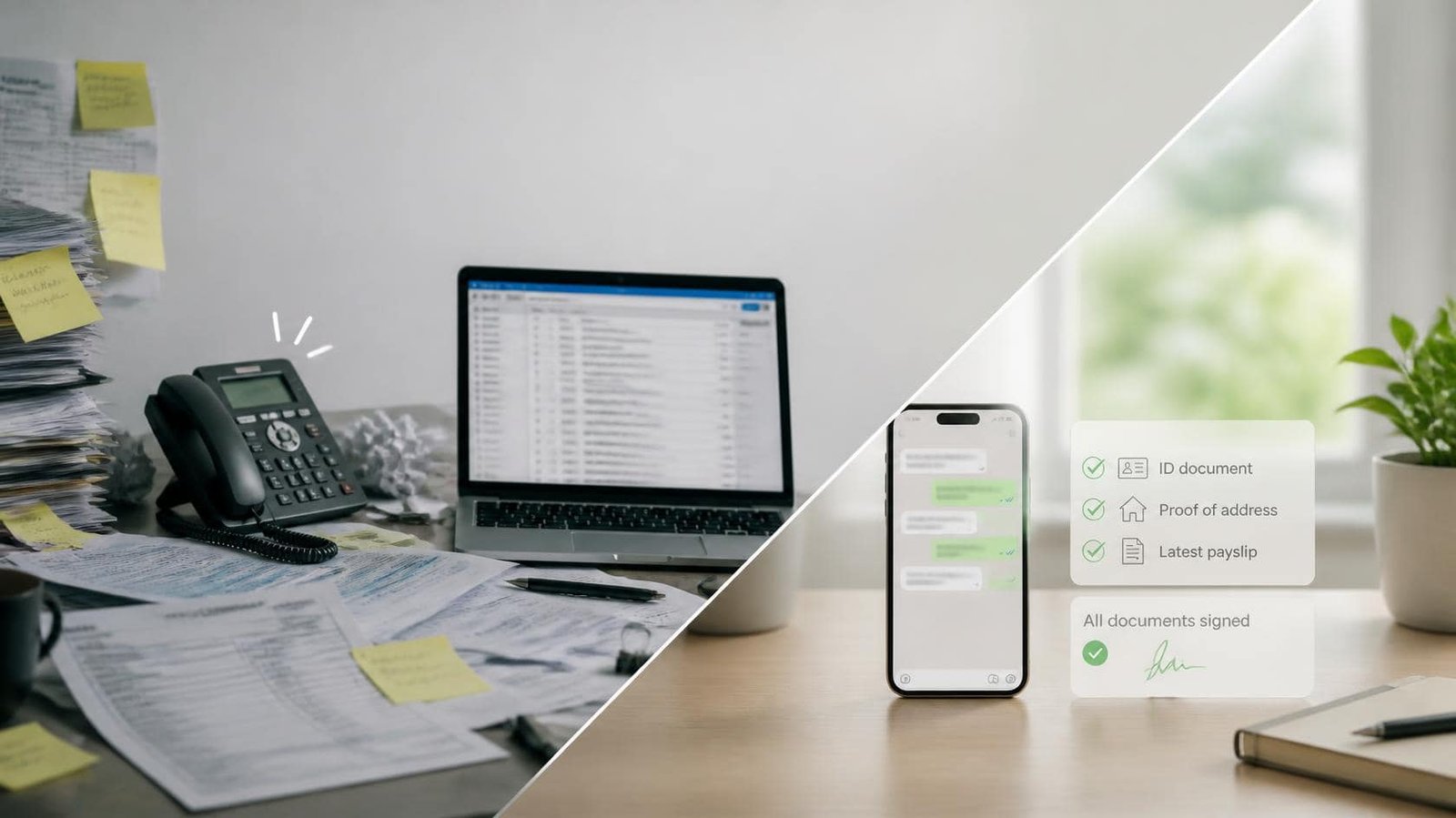 Client onboarding for financial services: from four phone calls to one WhatsApp thread